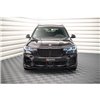 Maxton - Lame Du Pare-Chocs Avant V.2 BMW X7 M-Pack G07 Noir Brillant