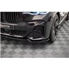Maxton - Lame Du Pare-Chocs Avant V.2 BMW X7 M-Pack G07 Noir Brillant