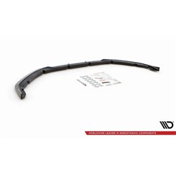 Maxton - Lame Du Pare-Chocs Avant V.2 Peugeot 208 Mk2 Noir Brillant