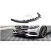 Maxton - Lame Du Pare-Chocs Avant Mercedes-Benz C W205 Noir Brillant