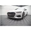Maxton - Lame Du Pare-Chocs Avant V.1 Audi A7 C8 Noir Brillant