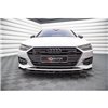 Maxton - Lame Du Pare-Chocs Avant V.2 Audi A7 C8 Noir Brillant
