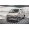 Maxton - Lame Du Pare-Chocs Avant V.2 Volkswagen T6.1 Noir Brillant