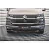 Maxton - Lame Du Pare-Chocs Avant V.2 Volkswagen T6.1 Noir Brillant