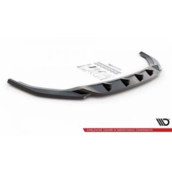 Maxton - Lame Du Pare-Chocs Avant V.2 Volkswagen T6.1 Noir Brillant