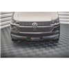 Maxton - Lame Du Pare-Chocs Avant V.1 Volkswagen T6.1 Noir Brillant