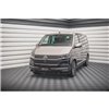 Maxton - Lame Du Pare-Chocs Avant V.1 Volkswagen T6.1 Noir Brillant