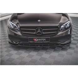 Maxton - Lame Du Pare-Chocs Avant Mercedes-Benz E W213 Noir Brillant