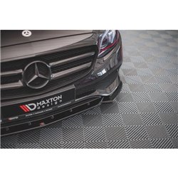 Maxton - Lame Du Pare-Chocs Avant Mercedes-Benz E W213 Noir Brillant