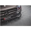 Maxton - Lame Du Pare-Chocs Avant Mercedes-Benz E W213 Noir Brillant