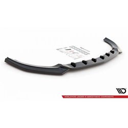 Maxton - Lame Du Pare-Chocs Avant Mercedes-Benz E W213 Noir Brillant