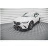 Maxton - Lame Du Pare-Chocs Avant V.2 Mazda CX-3 Noir Brillant