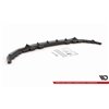 Maxton - Lame Du Pare-Chocs Avant V.3 BMW X7 M-Pack G07 Noir Brillant