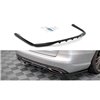 Maxton - Arriere Splitter (avec une barre verticale) Mercedes-Benz C W205 Noir Brillant