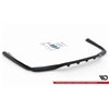 Maxton - Arriere Lame (avec une barre verticale) Mercedes-Benz C W205 Noir Brillant
