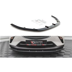 Maxton - Lame Du Pare-Chocs Avant V.1 Mazda CX-3 Noir Brillant
