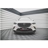 Maxton - Lame Du Pare-Chocs Avant V.1 Mazda CX-3 Noir Brillant
