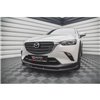 Maxton - Lame Du Pare-Chocs Avant V.1 Mazda CX-3 Noir Brillant