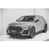 Maxton - Lame Du Pare-Chocs Avant V.2 Audi Q3 Sportback S-Line F3 Noir Brillant