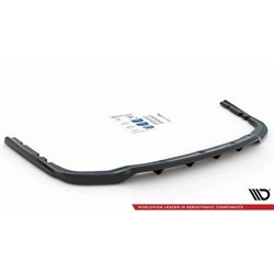 Maxton - Arriere Lame (avec une barre verticale) BMW X7 M-Pack G07 Noir Brillant