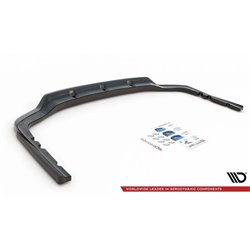 Maxton - Arriere Lame (avec une barre verticale) BMW X7 M-Pack G07 Noir Brillant