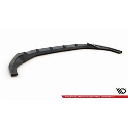 Maxton - Lame Du Pare-Chocs Avant V.2 Audi S5 / A5 S-Line F5 Facelift Noir Brillant