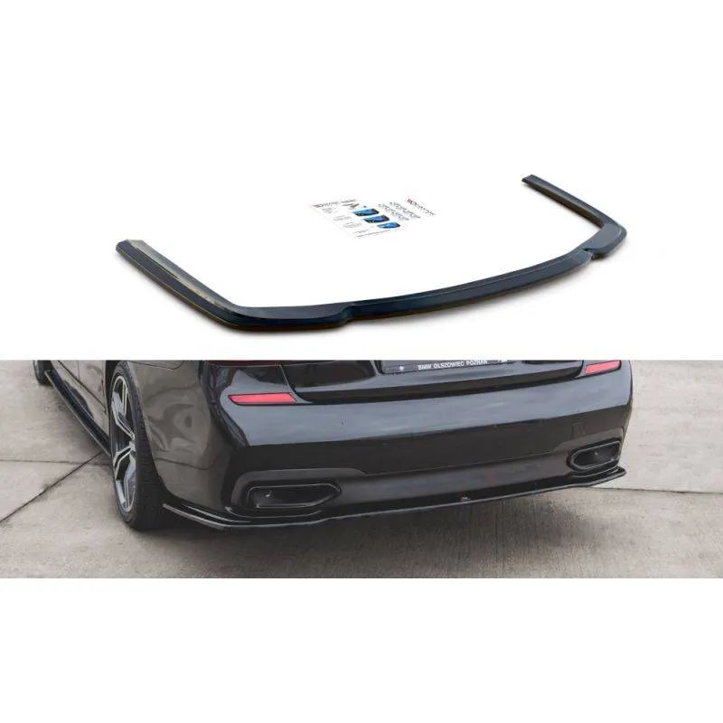 Maxton - Arriere Splitter BMW 7 M-Pack G11 /G12 Noir Brillant