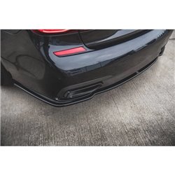Maxton - Arriere Lame BMW 7 M-Pack G11 /G12 Noir Brillant