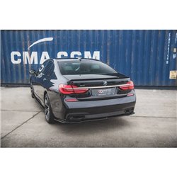 Maxton - Arriere Lame BMW 7 M-Pack G11 /G12 Noir Brillant