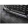 Maxton - Lame Du Pare-Chocs Avant V.1 Audi S5 / A5 S-Line F5 Facelift Noir Brillant