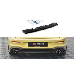 Maxton - Arriere Splitter Volkswagen Golf GTI Clubsport Mk8 Noir Brillant