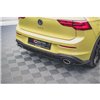 Maxton - Arriere Lame Volkswagen Golf GTI Clubsport Mk8 Noir Brillant