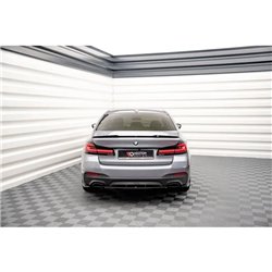 Maxton - Arriere Lame BMW 5 M-Pack Sedan / Touring G30 / G31 Facelift Noir Brillant