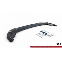 Maxton - Arriere Lame Seat Leon FR Hatchback Mk4 Noir Brillant