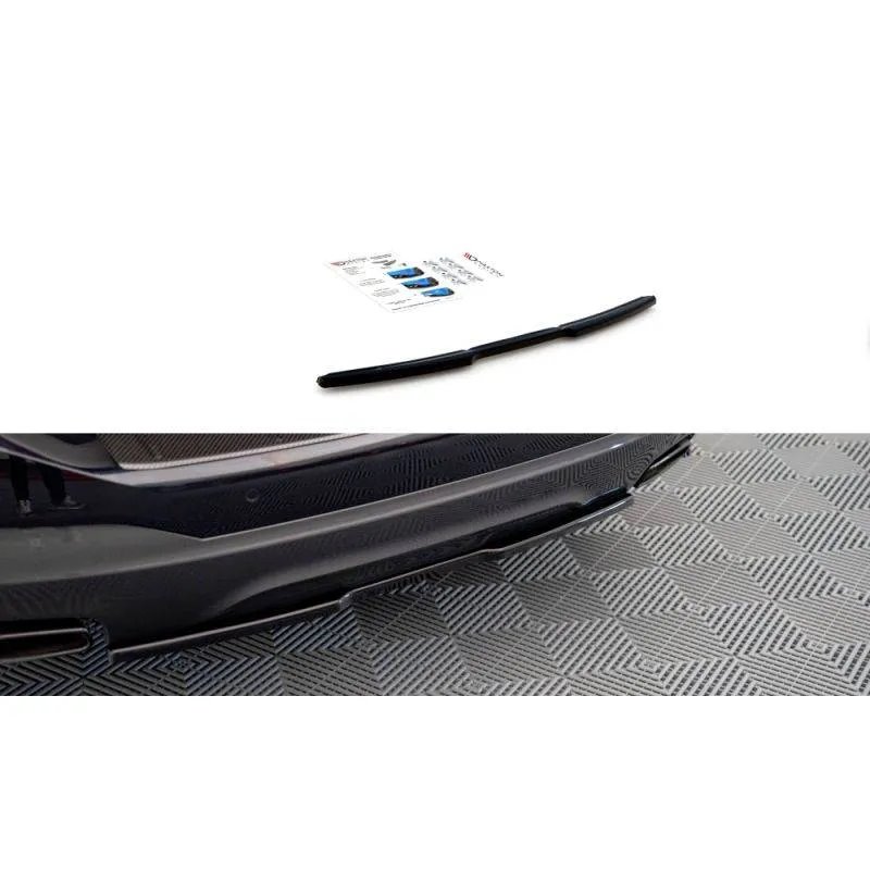 Maxton - Arriere Splitter BMW 6 GT G32 M-Pack Noir Brillant