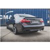 Maxton - Arriere Lame (avec une barre verticale) BMW 7 M-Pack G11 /G12 Noir Brillant