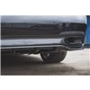 Maxton - Arriere Lame (avec une barre verticale) BMW 7 M-Pack G11 /G12 Noir Brillant