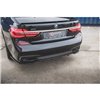 Maxton - Arriere Lame (avec une barre verticale) BMW 7 M-Pack G11 /G12 Noir Brillant