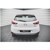 Maxton - Arriere Lame Mazda CX-3 Noir Brillant