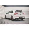 Maxton - Diffuseur Arrière Complet V.2 Volkswagen Golf GTI Mk8 Noir Brillant