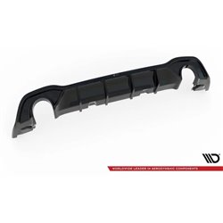 Maxton - Diffuseur Arrière Complet V.2 Volkswagen Golf GTI Mk8 Noir Brillant