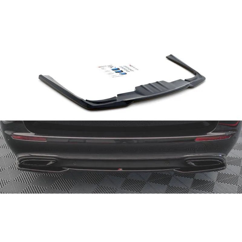 Maxton - Arriere Splitter Mercedes-Benz E W213 Noir Brillant