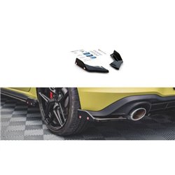 Maxton - Lames De Pare-Chocs Arrière Latérales V.1 + Ailerons Volkswagen Golf GTI Clubsport Mk8 Facelift 
