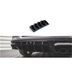 Maxton - Diffuseur Arrière Complet V.1 Cupra Formentor Mk1 / Mk1 Facelift Noir Brillant