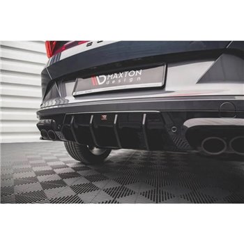 Maxton - Diffuseur Arrière Complet V.1 Cupra Formentor Mk1 / Mk1 Facelift Noir Brillant