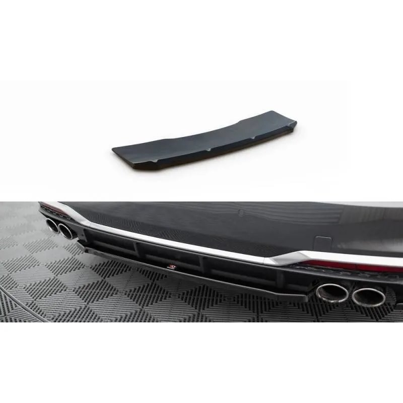 Maxton - Arriere Splitter Audi S5 Sportback / Coupe F5 Facelift Noir Brillant