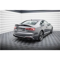 Maxton - Arriere Lame Audi S5 Sportback / Coupe F5 Facelift Noir Brillant