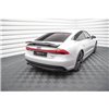 Maxton - Arriere Lame Audi A7 C8 Noir Brillant