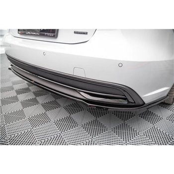 Maxton - Arriere Lame Audi A7 C8 Noir Brillant