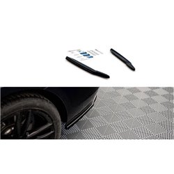 Maxton - Lames De Pare-Chocs Arrière Latérales BMW 6 GT G32 M-Pack Noir Brillant